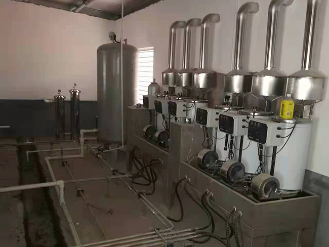 高壓沖洗機(jī)房